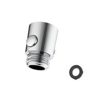 Valvola di chiusura per soffione doccia Valvola di erogazione/disattivazione dell'irrigatore del rubinetto, interruttore rapido, valvola arresto dell'acqua con un pulsante for il bagno(Silver)