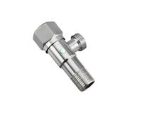 Valvola di commutazione con valvola ad angolo G1/2 spazzolata for bagno e cucina(D)