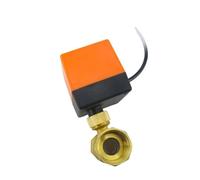 Valvola di controllo, 1Pcs 2-Way Electric Ball Valve DN15/DN20/DN25 Three-Wire Two-control Solenoid 220 AC 12V DC 1/2" 3/4" 1"(DC12-24V DN25 1-)