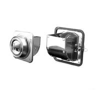 Valvola di controllo antincendio in acciaio inox, adatta per sistemi di cappa aspirante che fornisce un'efficace prevenzione del riflusso di fumo e fiamma e una migliore gestione del flusso d'aria