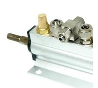 Valvola di controllo aria per cambio pneumatici con supporto piastra a torre inclinabile e tecnologia italiana a cinque vie (B)