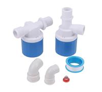 Valvola di controllo del livello dell'acqua da 1/2" e 3/4" Valvola a sfera galleggiante Serbatoio Torre Piscina Interruttore galleggiante Valvola di ingresso dell'acqua Arresto(34 Side)
