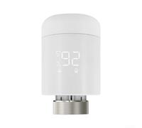Valvola di controllo del riscaldamento della stanza per zigbee per il | Regolazione termostatica, programma settimanale a 6 modalità, per monitoraggio dell'efficienza energetica, corpo in plastica