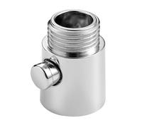 Valvola di controllo del soffione della doccia, 40 g, regolatore di flusso, limitatore di risparmio energetico con pulsante di arresto 'acqua, controllo della pressione di spegnimento per bagno