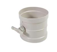 Valvola di controllo del volume aria in PP | Valvola di controllo del flusso d'aria di ventilazione rotonda con smorzatore manuale del condotto(63mm)