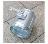 Valvola di controllo del volume manuale in ferro zincato da 80 mm a 300 mm - Serranda for sistemi di condotti a spirale(OD120mm)