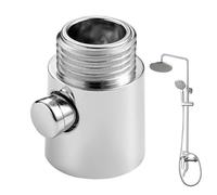 Valvola di controllo della pressione 'acqua - Regolatore di valvola per doccia da 1/2", interruttore di controllo in, raccordo di ricambio portatile | Limitatore di flusso regolabile per