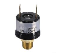 Valvola di controllo della pressione del compressore d'aria da 12 V per clacson e compressori a sospensione ad aria con pressione nominale 70/220 PSI e filettatura maschio 1/8 (70-100 psi)