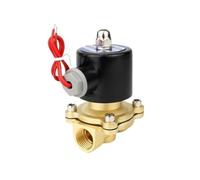 Valvola di controllo della pressione Elettrovalvola pneumatica DN8/10/15/20/25/50, 12V 24V 220V 110V Elettrico Normalmente Chiuso Solenoide for Acqua Olio Aria(40MM x 12)