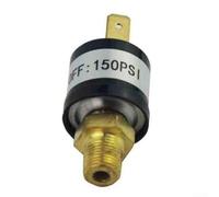 Valvola di controllo della pressione per compressore d'aria da 12 V con filettatura maschio da 1/8 di pollice compatibile con clacson ad aria e compressori a sospensione pneumatica Pressione nominale