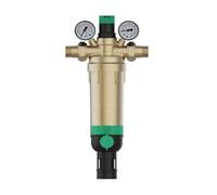 Valvola di controllo della struttura sicurezza aggiornata con regolatore manuale pressione dell'acqua in ottone a due manometri for il del flusso e purificazione(MG-C2019)