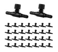 Valvola di controllo dell'aria per acquario, valvola per pompa dell'ossigeno a forma di T, facile installazione di accessori per acquario, regolatore di conduzione dell'aria per appartamento