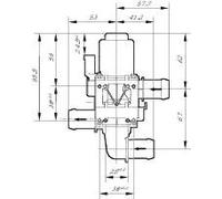 Valvola di controllo elettrico 1 147 412 204 BOSCH