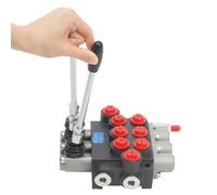Valvola di controllo idraulica, Valvola di controllo manuale idraulica, Valvola direzionale manuale idraulica, Valvola idraulica direzionale, Valvola idraulica regolabile per trattori, vizi, serbatoi