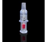 Valvola di controllo Luer - Valvola unidirezionale di grado medico con design antiriflusso e antiritorno per impedire il flusso inverso e il riflusso nei set per liquidi o gas e nei laboratori