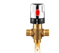 Valvola Di Controllo Per Doccia Valvola miscelatrice termostatica | Rubinetto del bagno in ottone Miscelatore della temperatura della doccia Controllo