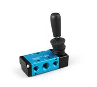 Valvola di controllo pneumatica a leva manuale per controllo del flusso di aria acqua e fango in apparecchiature industriali (4H210-08)