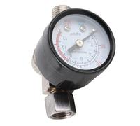 Valvola di controllo regolabile del regolatore della pressione dell'aria automobilistica per aerografo Quadrante in alluminio a bassa pressione di fascia alta G1/4 1,7 pollici