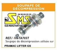 Valvola Di Decompressione Sfera Transpallet Manuale PRAMAC LIFTER GS