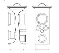 Valvola di espansione, aria condizionata MAHLE AVE 9 000S SL (R230) 3 2008-2012