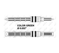 Valvola di espansione, impianto di climatizzazione NRF 38353