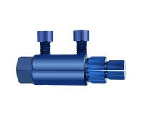 Valvola di estrazione a vite per tubi di rottura resistente per valvole di estrazione del rubinetto per rimozione filettatura da 1/2 "3/4" Riparazione idraulica