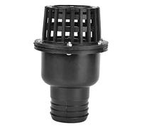 Valvola di Fondo in PVC Nero 2,5 Pollici per Pozzo, Resistente alla Corrosione, Durevole per Sistemi di Irrigazione e Pompe dell'Acqua