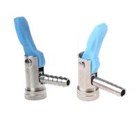 Valvola di gonfiaggio della testa della pompa dell'aria della bicicletta 6mm/8mm della bici del pneumatico della bicicletta dell'automobile dello stelo aperto della valvola di riparazione automatica