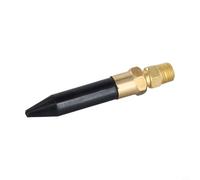 Valvola di gonfiaggio in gomma con ugello ad elio e regolatore di gonfiaggio a palloncino, ottone + gomma per filettatura NPT 1/4 per flusso di gas sicuro