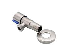 Valvola di ingresso acqua calda e fredda in acciaio inossidabile 304, valvole angolari di riempimento del WC, rubinetto for scaldabagno, lavandino, cucina, accessori for il bagno(Blu)