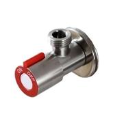 Valvola di ingresso calda e fredda Rubinetto del bagno Valvola di arresto Lavello della cucina Valvola triangolare Regolatore di pressione dell'acqua(Style 1 red)