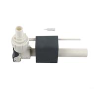 Valvola di ingresso della cisterna nascosta per serbatoio dell'acqua a parete, connettore G1/2 o G3/8, accessorio per WC sospeso in plastica bianca per rinnovamento moderno del bagno (1/2")
