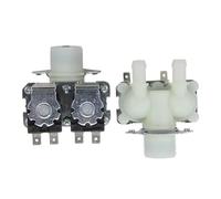 Valvola di ingresso dell'acqua a solenoide 1 in 2 out for lavatrice, compatibile con LG, valvola a doppia testa con ugello FPS-180A