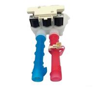 Valvola di ingresso dell'acqua della rondella per Kenmore e per elettrolux | Costruzione in plastica con 5 solenoidi indipendenti da 120 V che ripara il riempimento lento e le perdite adatte per Kenmore