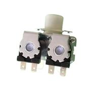 Valvola di Ingresso Dell'acqua Universale 0.02-0.8mpa Uno In Due Fuori Normalmente Chiusa Elettrovalvola Ingresso Acqua 12V 24V 110V 220V Lavatrici Elettrovalvola(110V)