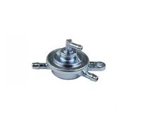 Valvola di intercettazione carburante gas per motocicletta in alluminio, accessori filettati adatti scooter GY6 50 125 150 cc, ciclomotore, ATV(3-Way)