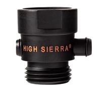 Valvola di intercettazione della doccia - In metallo massiccio - praticamente nessuna perdita di pressione! La valvola a pressione controlla facilmente il flusso dell'acqua o lo spegne a un solo ingannevole, nero opaco