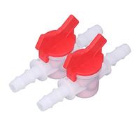 Valvola di Intercettazione Per Irrigazione a Goccia da 2 Pezzi Valvola di Intercettazione Spinata Universale Per Orto, Piantagione E Giardino sul Retro Collegamento Tubo di Irrigazione a Goccia(10MM)