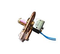Valvola di inversione a quattro vie for pompa di calore for aria condizionata con bobina AC220V 1-5P, compatibile con Sanhua,(SHF-4H-23U 1P)