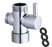 Valvola di inversione inverter valvola valvola a tre vie valvola di deviazione per WC bagno cucina soffione doccia e doccetta fissa,Pezzo di ricambio per sistema doccia universale