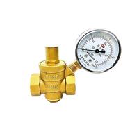Valvola di mantenimento della pressione dell'acqua in ottone da 1/2" 3/4" 1" 2" DN15/DN20/DN25/DN32 Regolatore regolabile Manometro