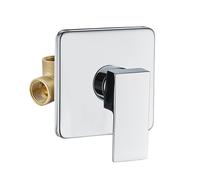 Valvola di miscelazione in ottone da parete per rubinetto doccia a scomparsa acq