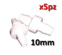 Valvola di non ritorno 10 mm per tubo vinilico pompa condensa conf. 5 PZ