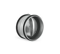 Valvola di non ritorno con doppia guarnizione per condotta aria - diametri vari (Diametro 125 mm)