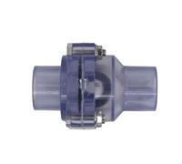 Valvola di non ritorno di scarico, valvole antiritorno in PVC, valvola di non ritorno dell'acqua, for parti hardware interne di tubi fognari for il miglioramento della casa(DN15)