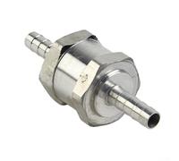 Valvola di non ritorno in linea a senso singolo, valvola di ritegno per tubo del carburante dell'aria dell'acqua impedisce il riflusso, adatta per carburatori e applicazioni di carburante a bassa