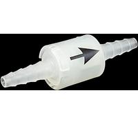 Valvola di non ritorno per tubi da 6 a 8 mm di diametro interno per il collegamento all'asciugatrice a condensa e alla lavatrice.