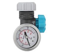 Valvola di pressione dell'acqua, riduttore di pressione dell'acqua G3 / 4in Filettature interne con manometro Regolatore di irrigazione agricola adatto per giardino