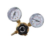 Valvola di Regolazione della Pressione 'aria Regolatore di pressione, riduttore, Argon, CO2, bombola gas a doppio manometro, valvola controllo del flusso saldatura, filettatura W21.8 1/4