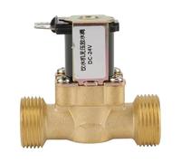 Valvola Di Regolazione Della Pressione Dell'acqua A Solenoide Di Ingresso Elettrico Normalmente Chiusa DC12V/24V G1/2 G3/4 For Strumento Di Erogazione Del Controllo Dell'acqua(3/4",12V)